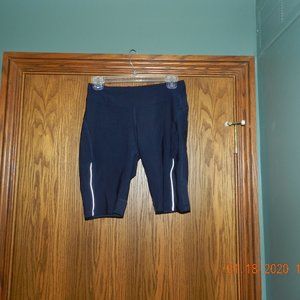 Women's Lucy Navy/Pink Stretch Athletic Shorts